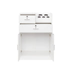 Meuble de rangement verrouillable pour salon de beauté, support pour sèche-cheveux, tiroir pour équipement de styliste