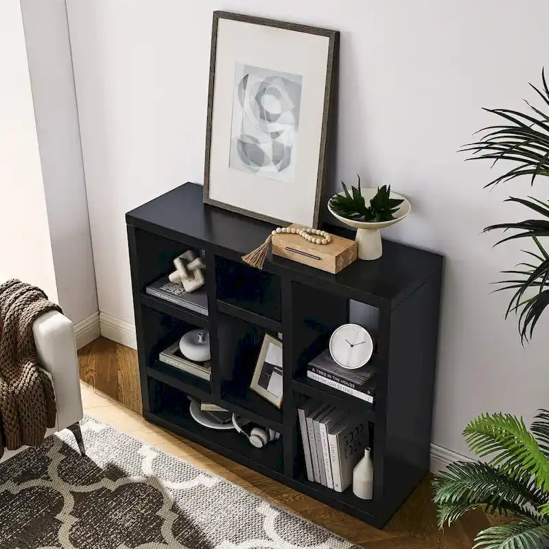 Meuble de Rangement Autoportant avec 7 Compartiments