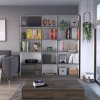 Kenyon 67 Wide 5-Shelf Option B Bookcase Set of 3