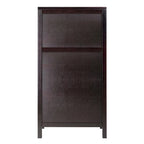 Meuble à vin expresso avec porte-verres – Peut contenir de 20 à 24 bouteilles, bois massif et composite, modulable