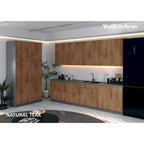 WEP1230-BLK Panneau d'extrémité mural - 12x30