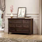 Buffet en bois massif avec tiroirs peints par pulvérisation, meuble de rangement de vaisselle/buffet/console/casier de rangement