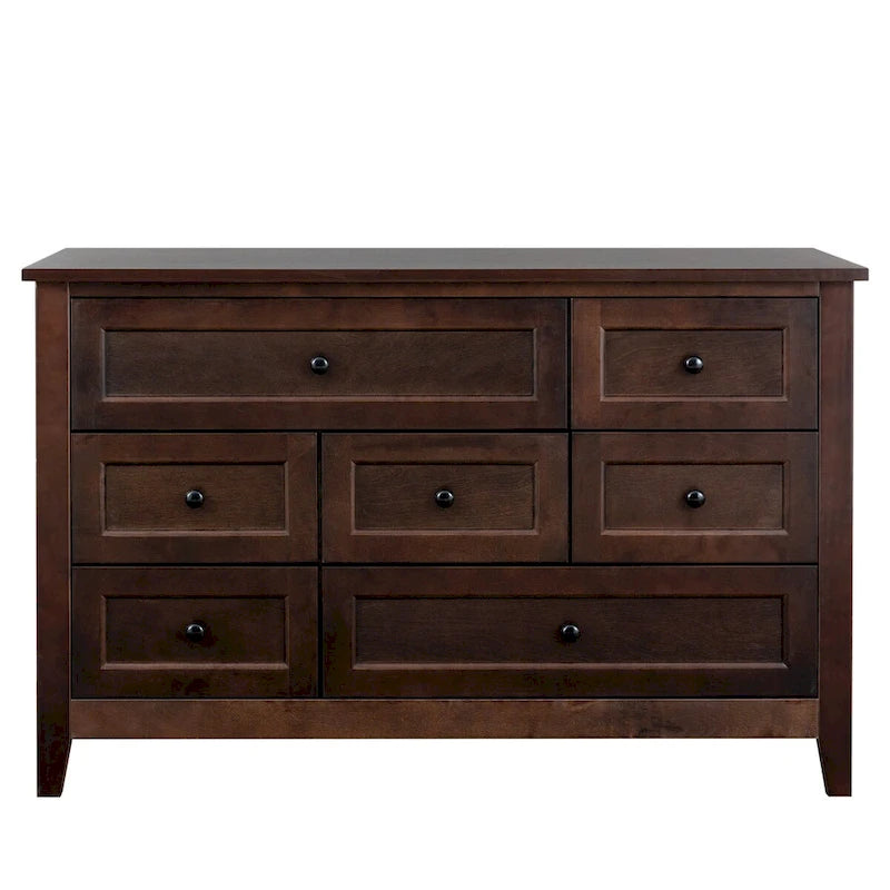 Buffet en bois massif avec tiroirs peints par pulvérisation, meuble de rangement de vaisselle/buffet/console/casier de rangement