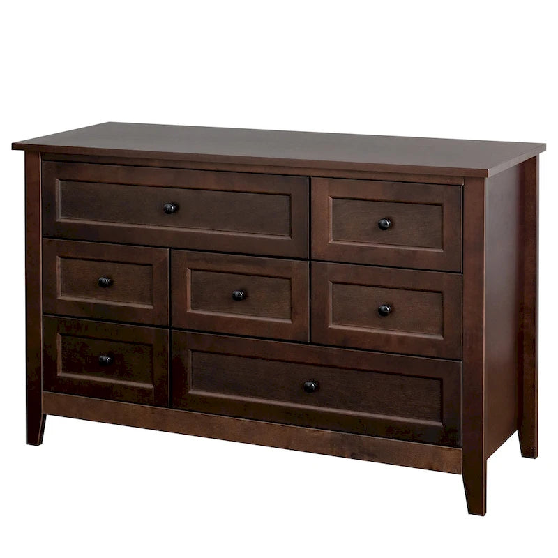 Buffet en bois massif avec tiroirs peints par pulvérisation, meuble de rangement de vaisselle/buffet/console/casier de rangement