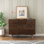 Buffet en bois massif avec tiroirs peints par pulvérisation, meuble de rangement de vaisselle/buffet/console/casier de rangement