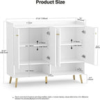 Buffet Cabinet - 14D x 47.24W x 39.57H