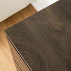 Bahut de bar à 6 tiroirs – Surface résistante aux rayures, 120 cm (L) x 77 cm (H), capacité de 50 kg
