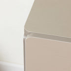 Bahut de bar à 6 tiroirs – Surface résistante aux rayures, 120 cm (L) x 77 cm (H), capacité de 50 kg