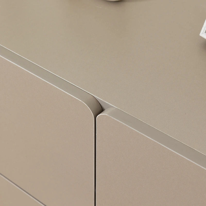 Bahut de bar à 6 tiroirs – Surface résistante aux rayures, 120 cm (L) x 77 cm (H), capacité de 50 kg