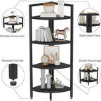 Étagère d'angle à 4 niveaux – 25,1P x 16,9L x 51H