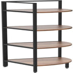 Étagère d'angle à 4 niveaux – 25,1P x 16,9L x 51H
