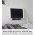 Support mural pour téléphone Yamazaki Home, acier, supporte 1 kg - L 3,2 x l 14 x H 3,3 cm