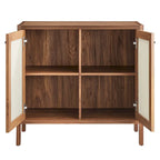 Capri 33 Wood Grain Storage Cabinet