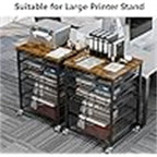 Meuble Imprimante avec Station de Recharge - 18,9P x 20,86L x 27,36H