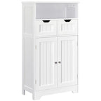 Bathroom Storage Cabinet with 2 Drawers - 12D x 24W x 41H